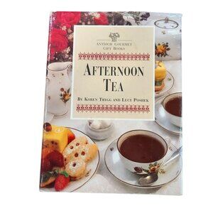 Afternoon Tea Book by‎ Koren Trygg & Lucy Poshek Recipes Victorian Hardcover VTG